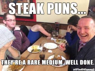 dad joke steak pun