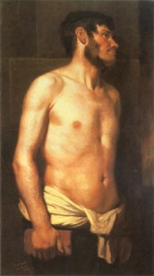 dead rabbit painting