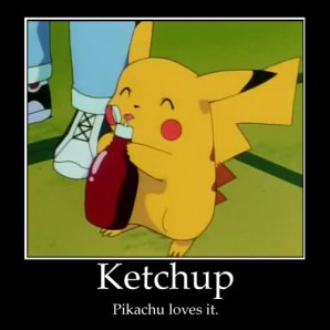 pikachu ketchup